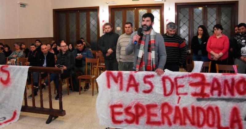 Barrio ETA- vecinos se reuacutenen en Sierras Bayas 