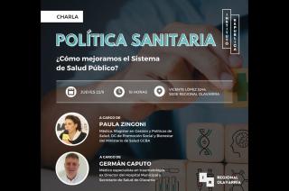 Charla abierta sobre Poliacutetica Sanitaria en el Instituto Repuacuteblica