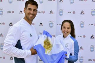 Agustín Vernice y Rocío S�nchez Moccia abanderados en los Juegos Sudamericanos