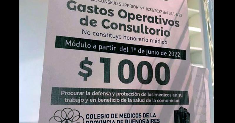 Luego de varias denuncias los meacutedicos dieron marcha atraacutes con el cobro de plus de mil pesos