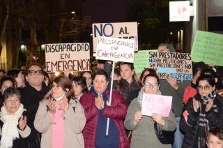 Discapacidad- este jueves habraacute una nueva movilizacioacuten