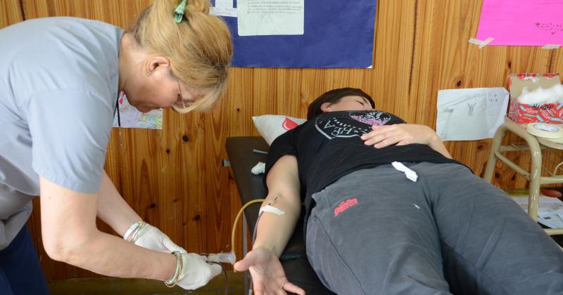 Campantildea de donacioacuten de sangre en LALCEC