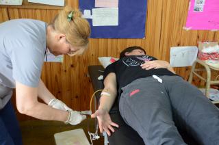 Campantildea de donacioacuten de sangre en LALCEC