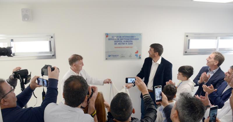 Con presencias importantes se inauguroacute la ampliacioacuten del Hospital 