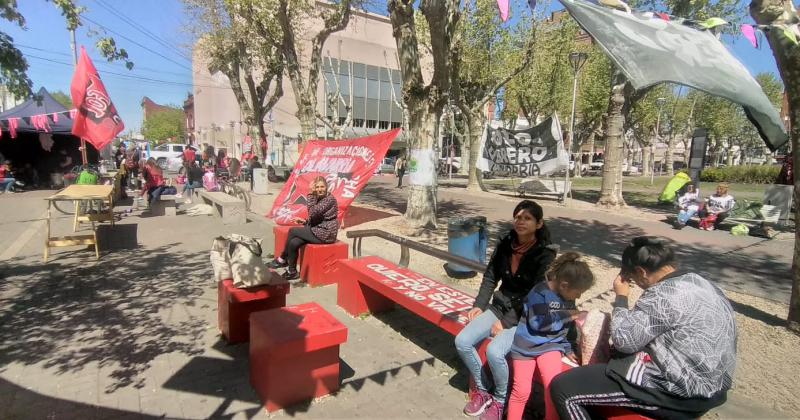 El acampe del Frente de Organizaciones en Lucha en fotos