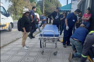 Azul- Una joven fue brutalmente agredida por su pareja