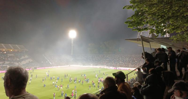 El relato de un olavarriense en la cancha de Gimnasia- Jamaacutes penseacute vivir algo asiacute