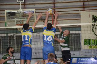 Pueblo Nuevo le ganó a Azul Voley en la final