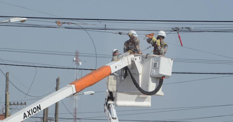 Un sector de la ciudad afectado por un corte de luz por tareas de mantenimiento