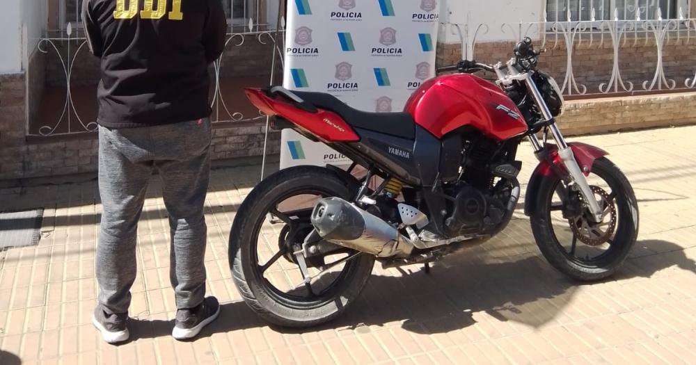 Recuperaron una moto que fue robada en Pueblo Nuevo