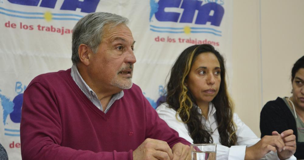 Se presentoacute la lista 10 de la CTA en Olavarriacutea 