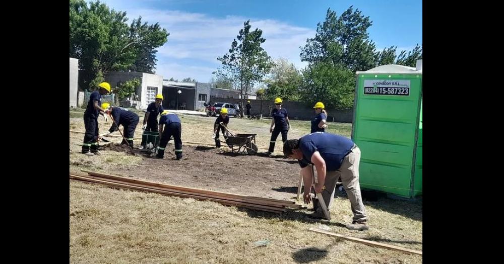 Empezoacute la primera obra de integracioacuten comunitaria en el barrio Matadero