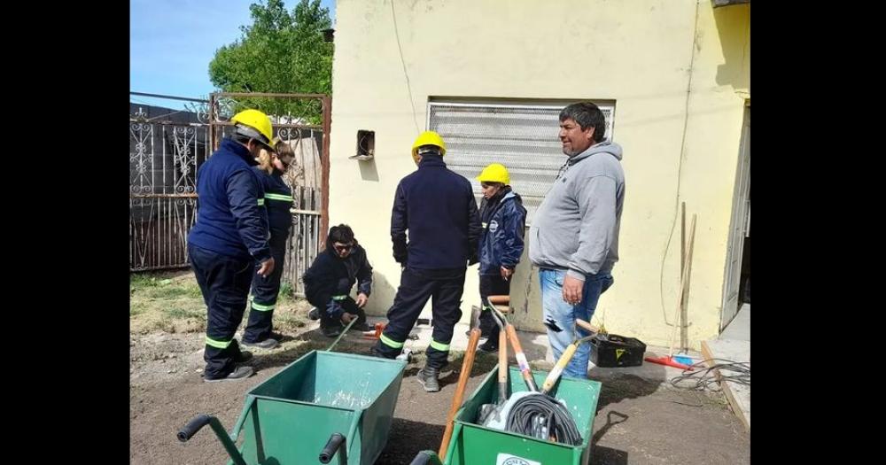 Empezoacute la primera obra de integracioacuten comunitaria en el barrio Matadero