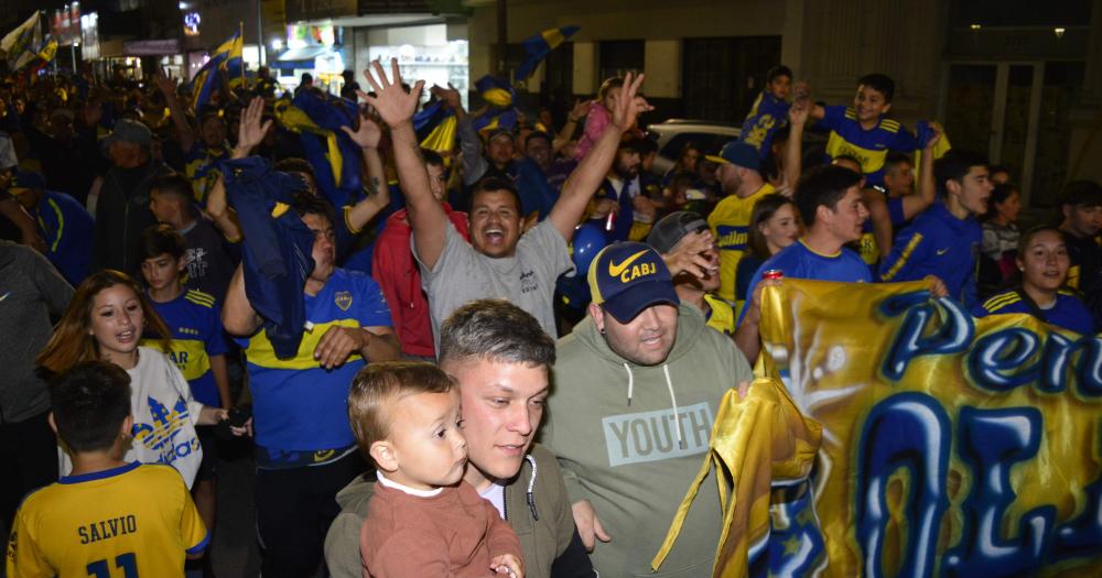 Boca es campeoacuten y hubo festejo en la ciudad