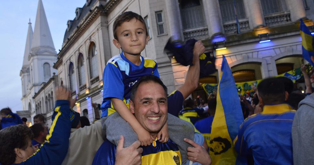 Boca es campeoacuten y hubo festejo en la ciudad