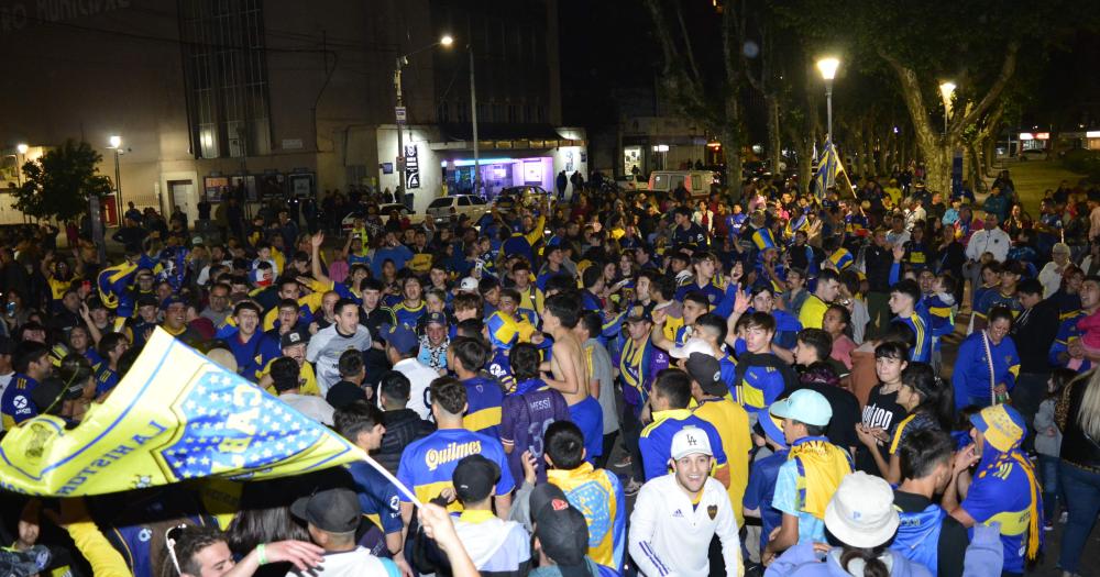 Boca es campeoacuten y hubo festejo en la ciudad