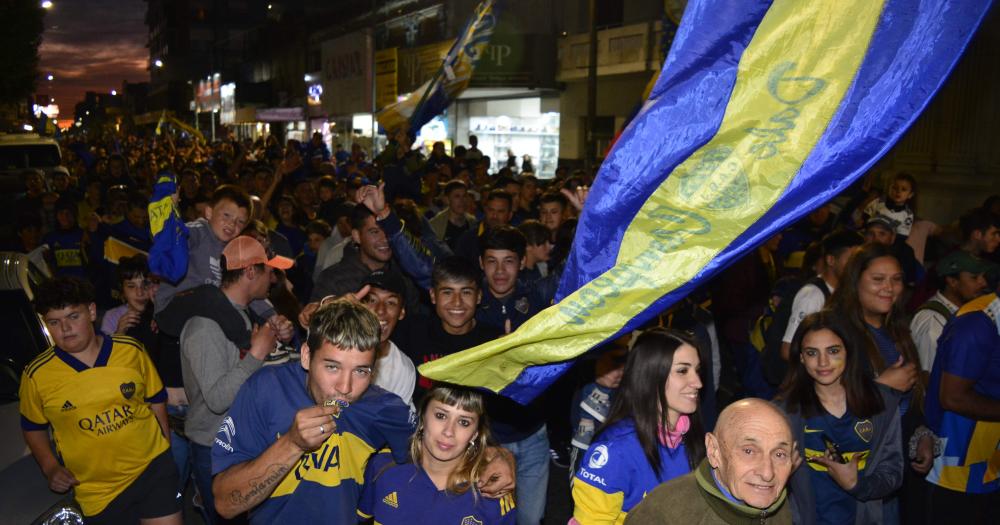 Boca es campeoacuten y hubo festejo en la ciudad