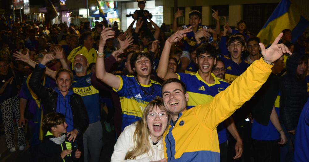 Boca es campeoacuten y hubo festejo en la ciudad