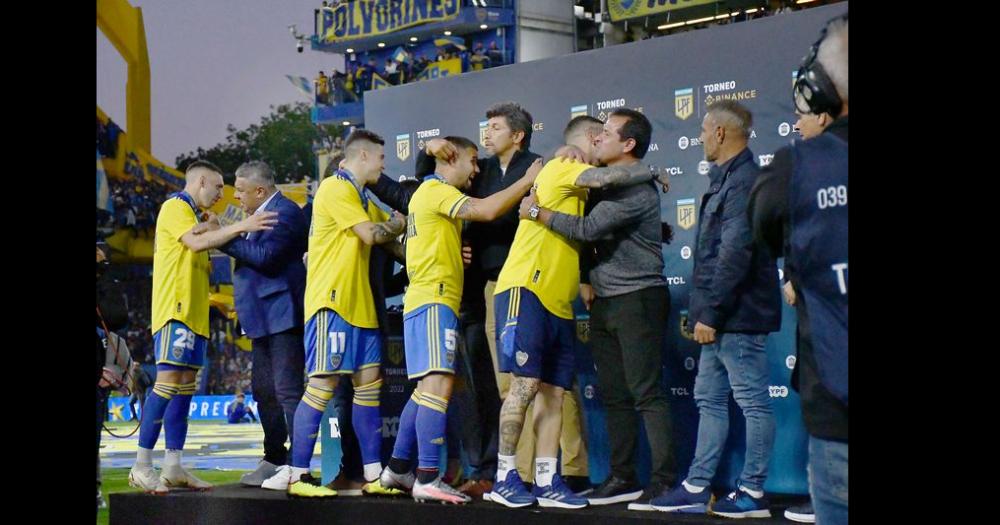 Las fotos de Boca campeoacuten de la Liga Argentina 