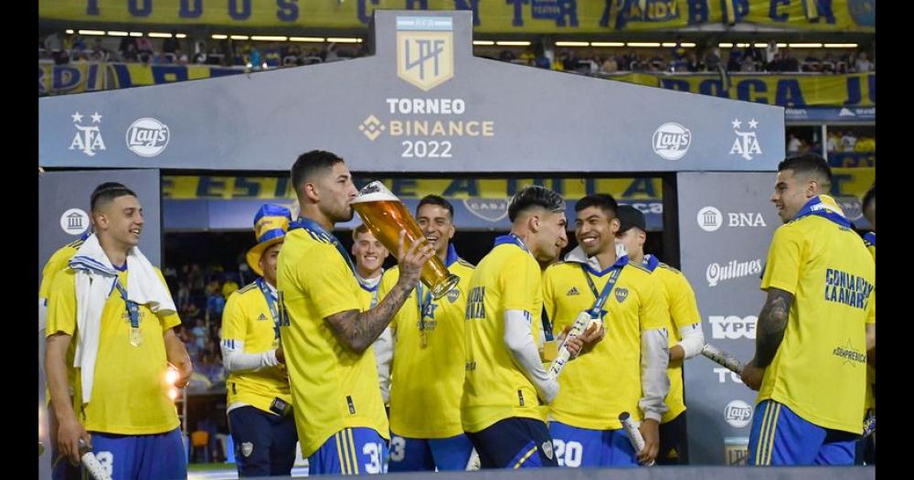 Las fotos de Boca campeoacuten de la Liga Argentina 