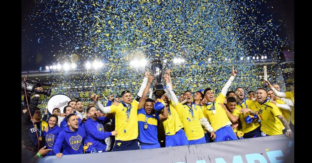 Las fotos de Boca campeoacuten de la Liga Argentina 