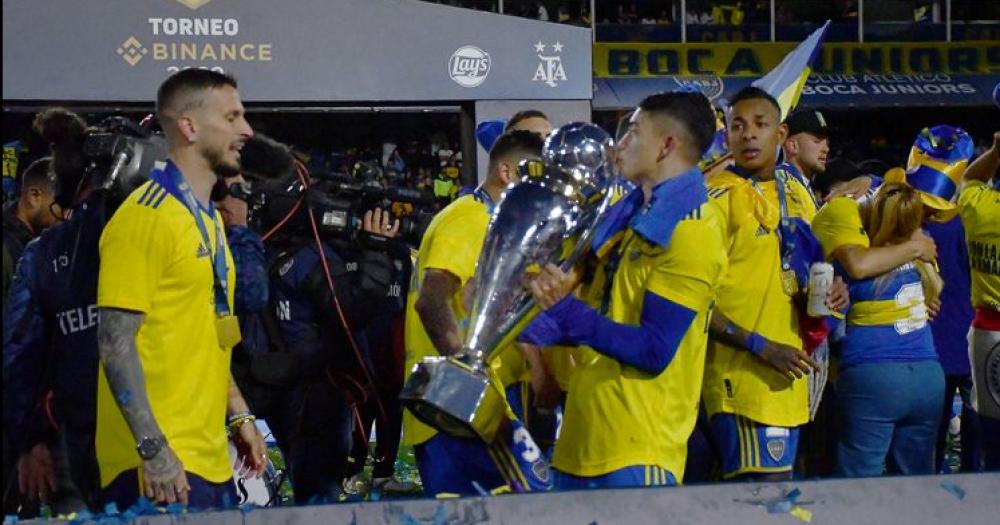 Las fotos de Boca campeoacuten de la Liga Argentina 