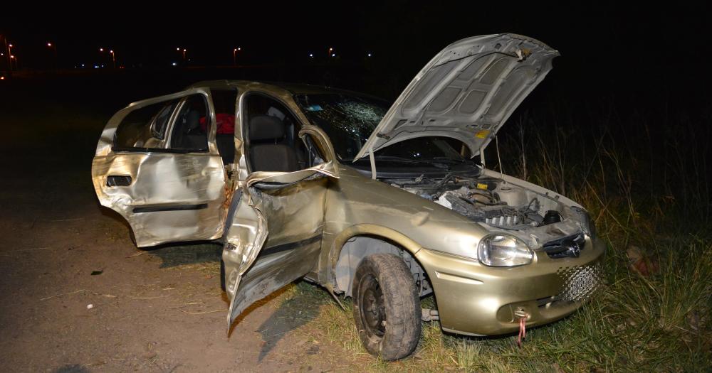 Se movilizaban cinco personas en el auto tres de ellas resultaron heridas