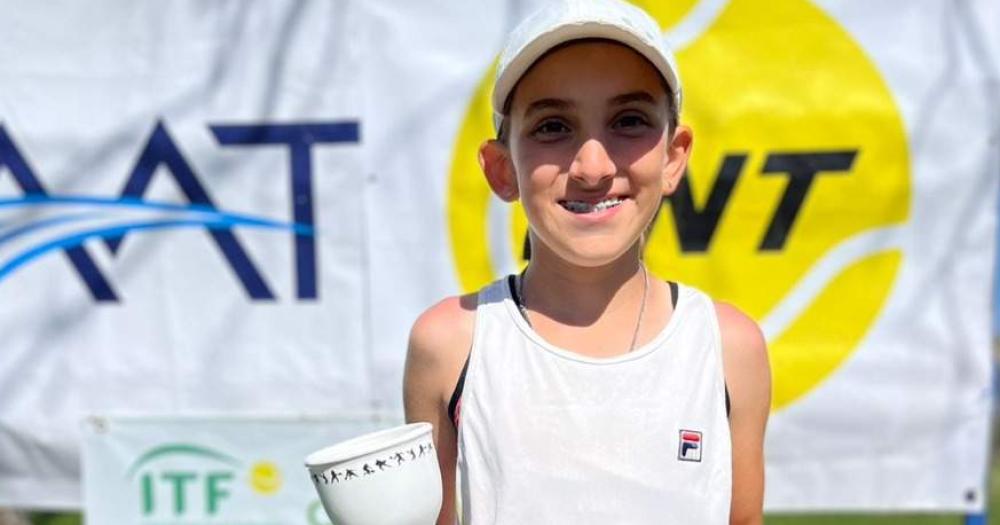 Agustina Tarntola tuvo un gran torneo