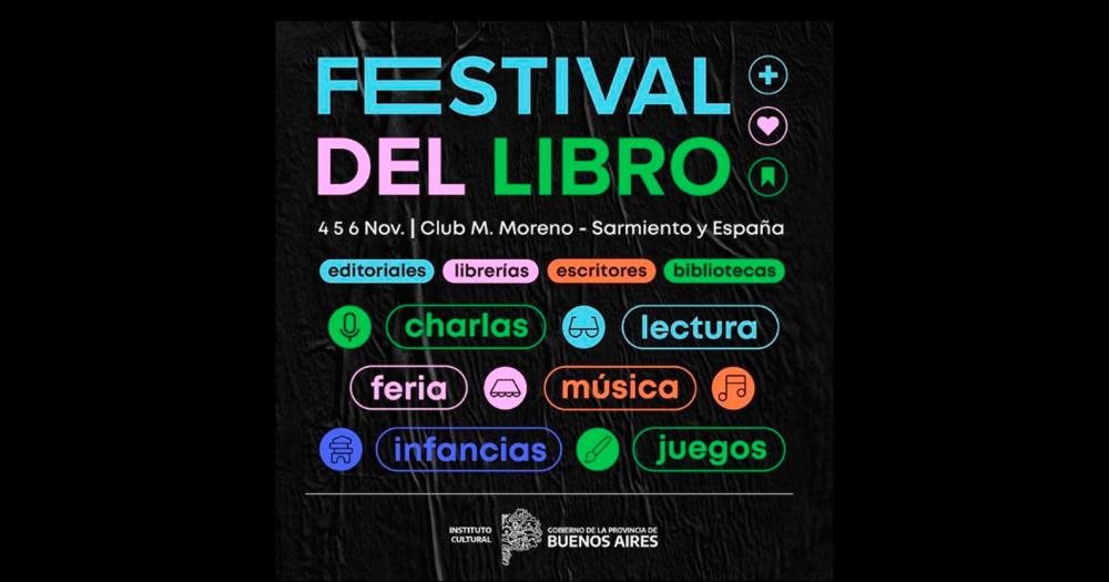 Se conocioacute la grilla del Festival del Libro que comenzaraacute el viernes