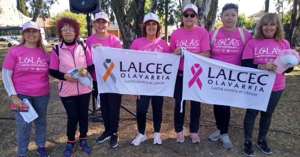 Octubre se tintildeoacute de rosa con muchas actividades y maacutes de 100 mujeres que pasaron por Lalcec