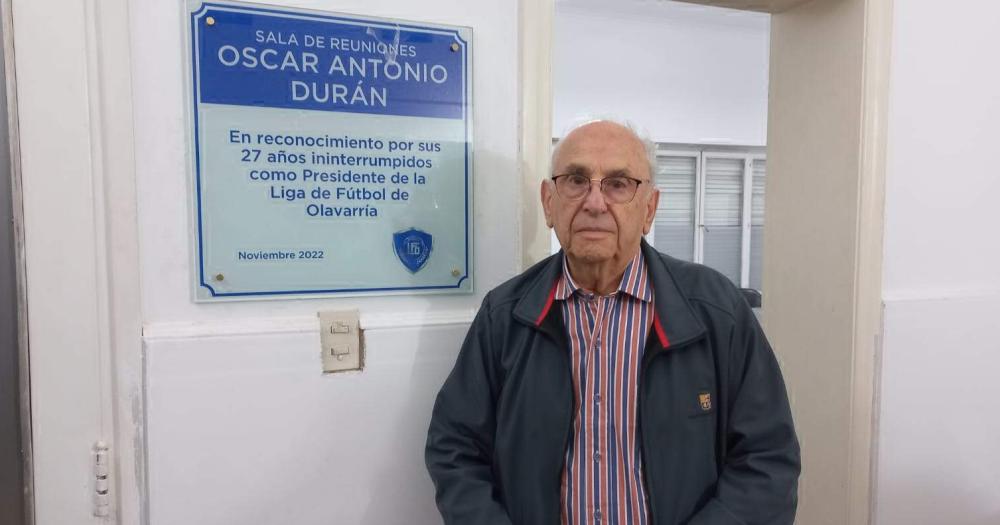 La sala ya lleva el nombre de Oscar Dur�n