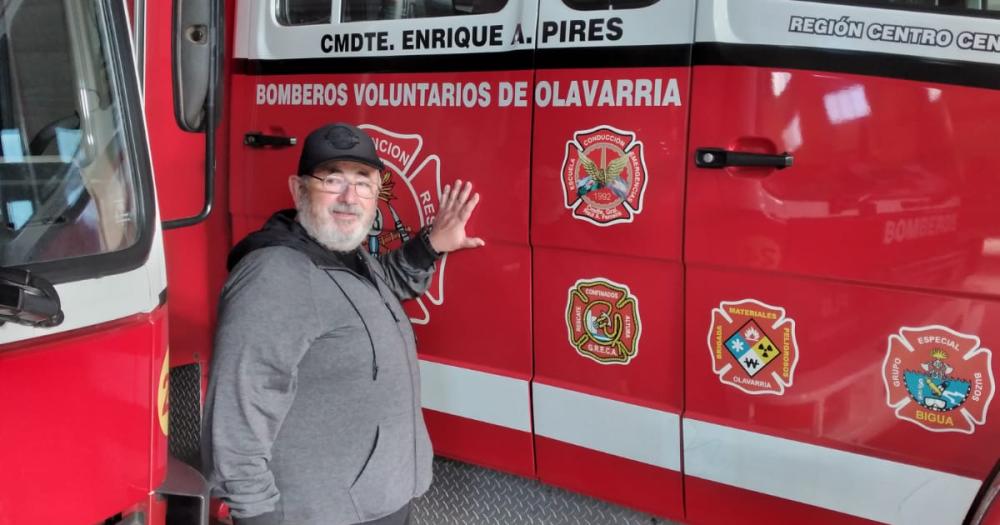 Enrique Pires- cuando era jefe si un bombero no teniacutea o no conseguiacutea trabajo lo buscaacutebamos