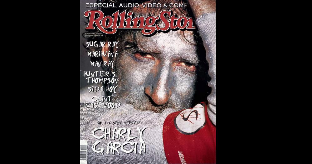 Una tapa emblemtica de Rolling Stone- el gran Charly García por la gran Andy Cherniavsky