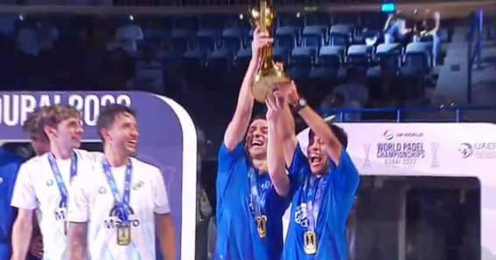 La Argentina y Chingotto son campeones del Mundo