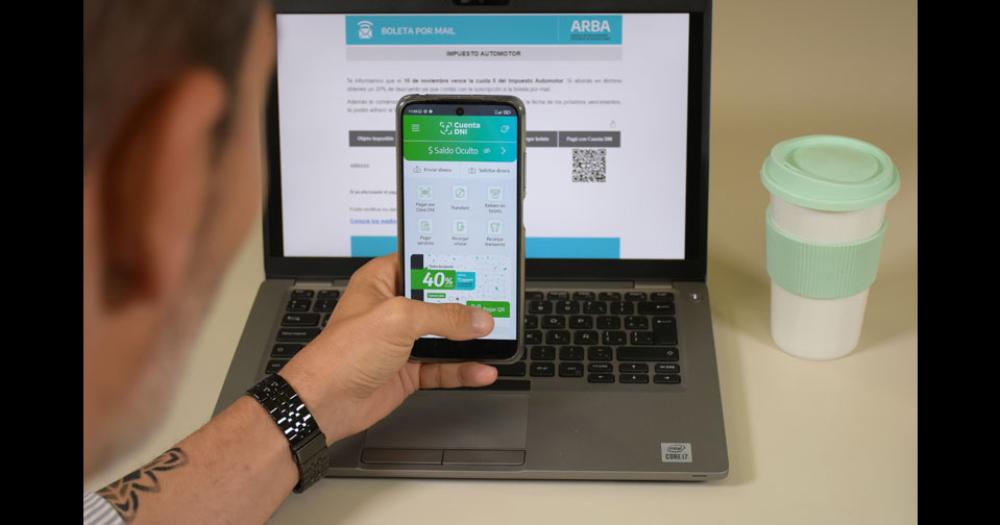 La Agencia de Recaudación incorporó la posibilidad de pagar con Cuenta DNI mediante el código QR que envió en la Boleta por Mail