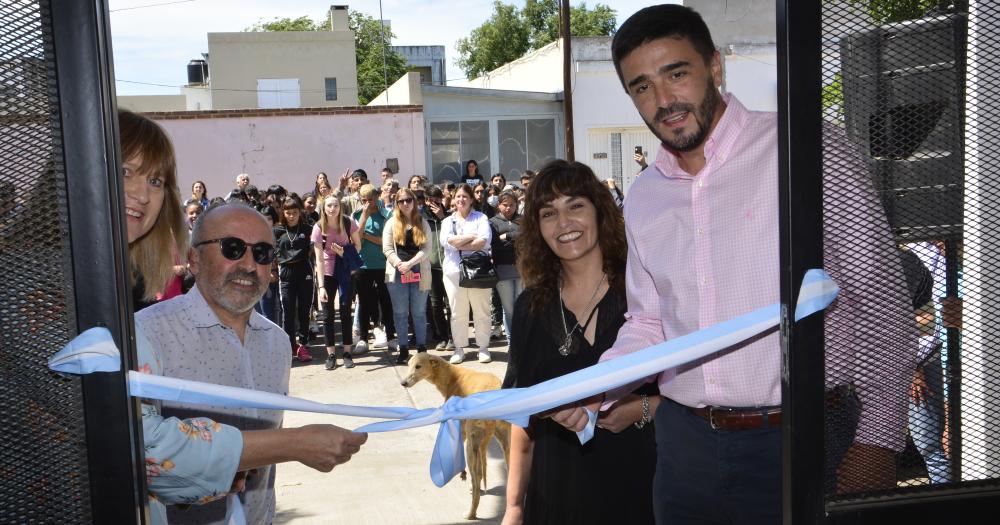 Se inauguroacute la obra de ampliacioacuten de la Escuela Secundaria Ndeg 14