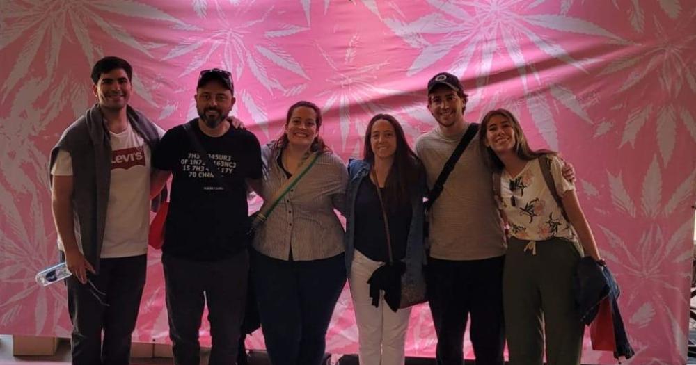 Una delegacioacuten de la Unicen participoacute de la Expo Cannabis