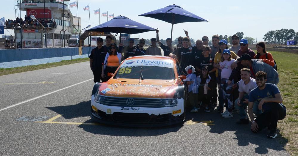 Dami�n Covatti pudo correr en Olavarría con su propio auto en el TopRace Series