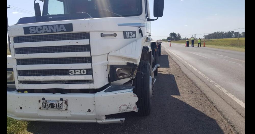 Camionero olavarriense involucrado en fatal choque en Boliacutevar