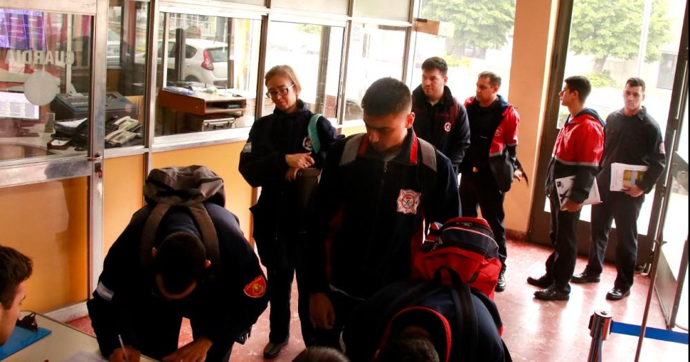 Jornada de formacioacuten en el Cuartel de Bomberos de Olavarriacutea