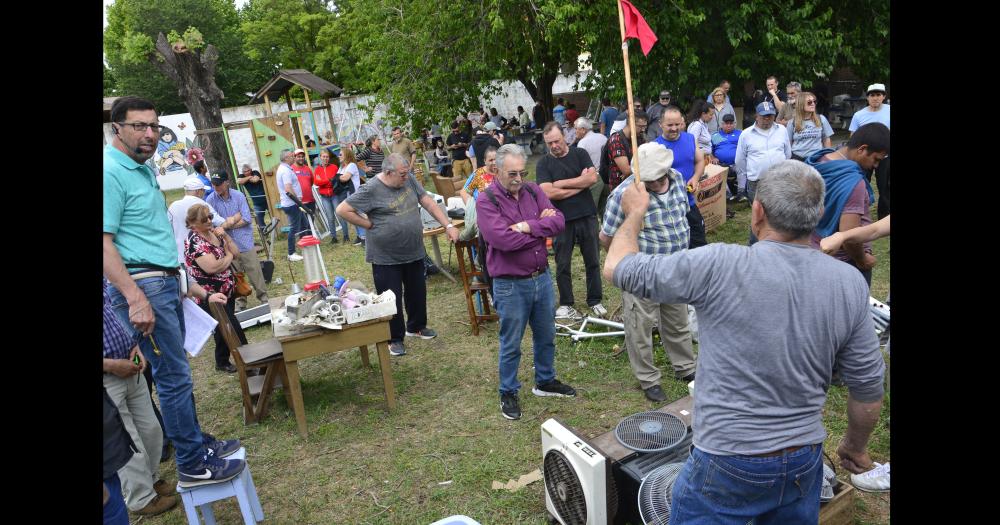 El rematador Sergio Vazzano sostuvo que la gente de Olavarría es muy solidaria