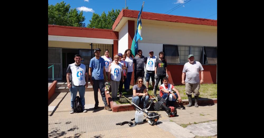 Jornada solidaria en la Escuela 502