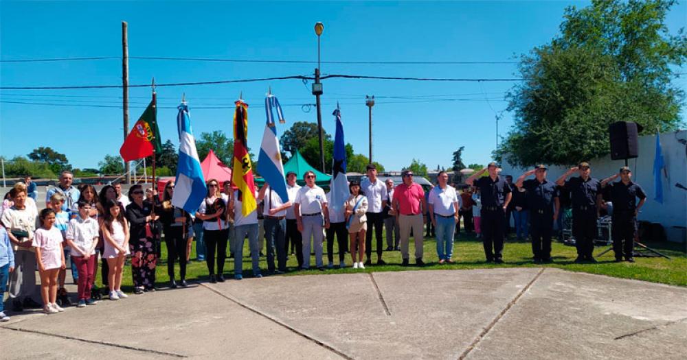 Emotivo homenaje a los tripulantes del ARA San Juan en Hinojo