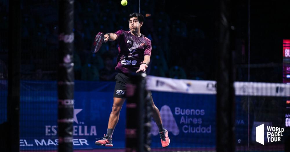 Federico Chingotto en acción en Buenos Aires