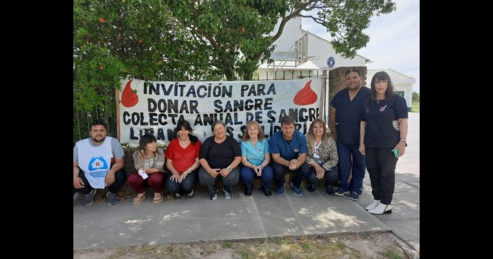 Buena respuesta en la Colecta de Sangre realizada en Liacutebano