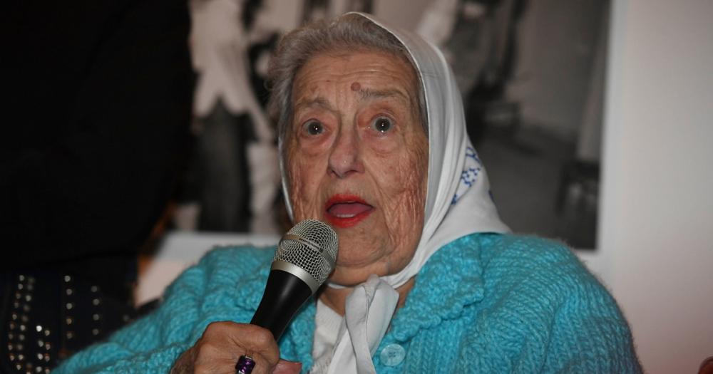 Murioacute Hebe de Bonafini presidenta de Madres de Plaza de Mayo