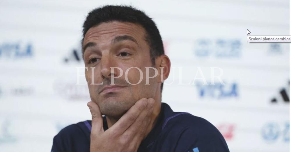 Lionel Scaloni entrenador de la Selección argentina