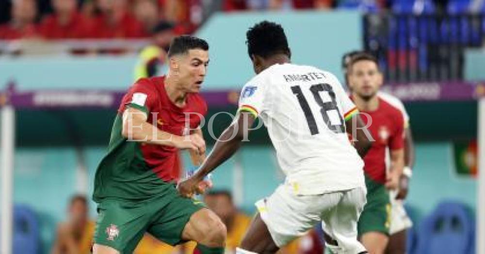 Portugal le ganoacute a Ghana y Cristiano Ronaldo alcanzoacute un nuevo record