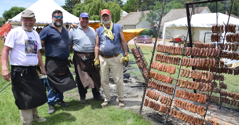 Sierras Bayas celebroacute otra edicioacuten de la tradicional Fiesta del Choripaacuten Serrano