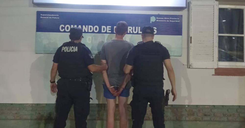 Fue sorprendido en un intento de hurto en una casa y terminoacute aprehendido